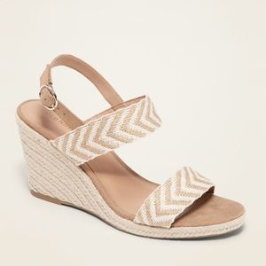 NWT OLD NAVY Wedge heel shoes size 8